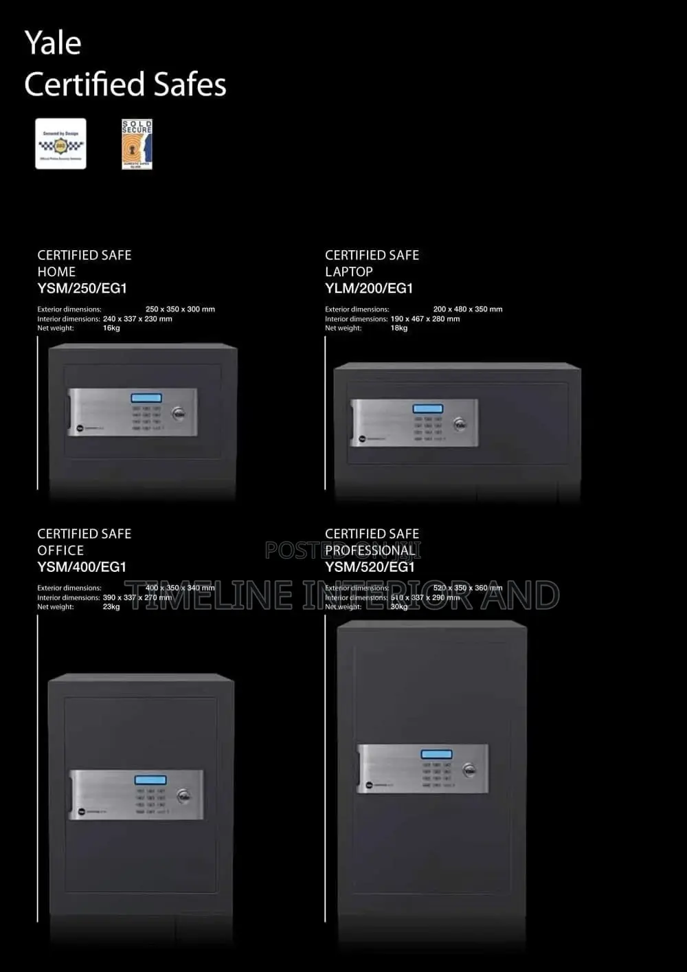 Yale Digital Laptop Safe