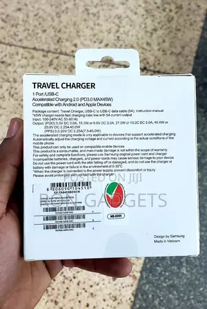 45W Fast Charger C to C