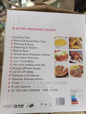 6L Silvercrest Pressure Cooker