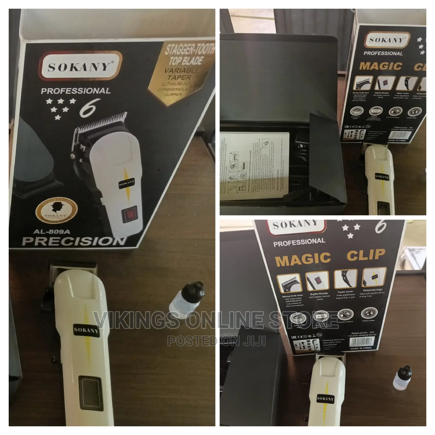 Sokany Rechargeable Hair Trimmer Al809a