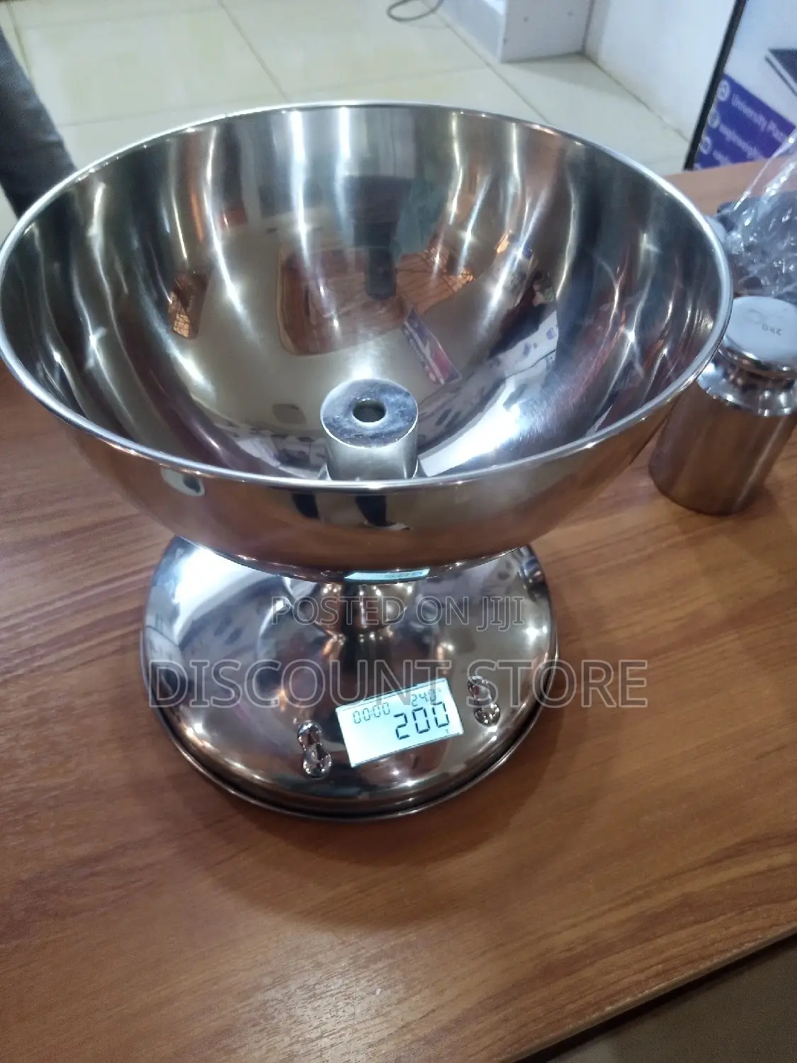 Supermarket Stainless Steel Bowl Scale