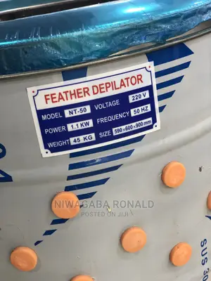 Chicken Depulator Feather Machine