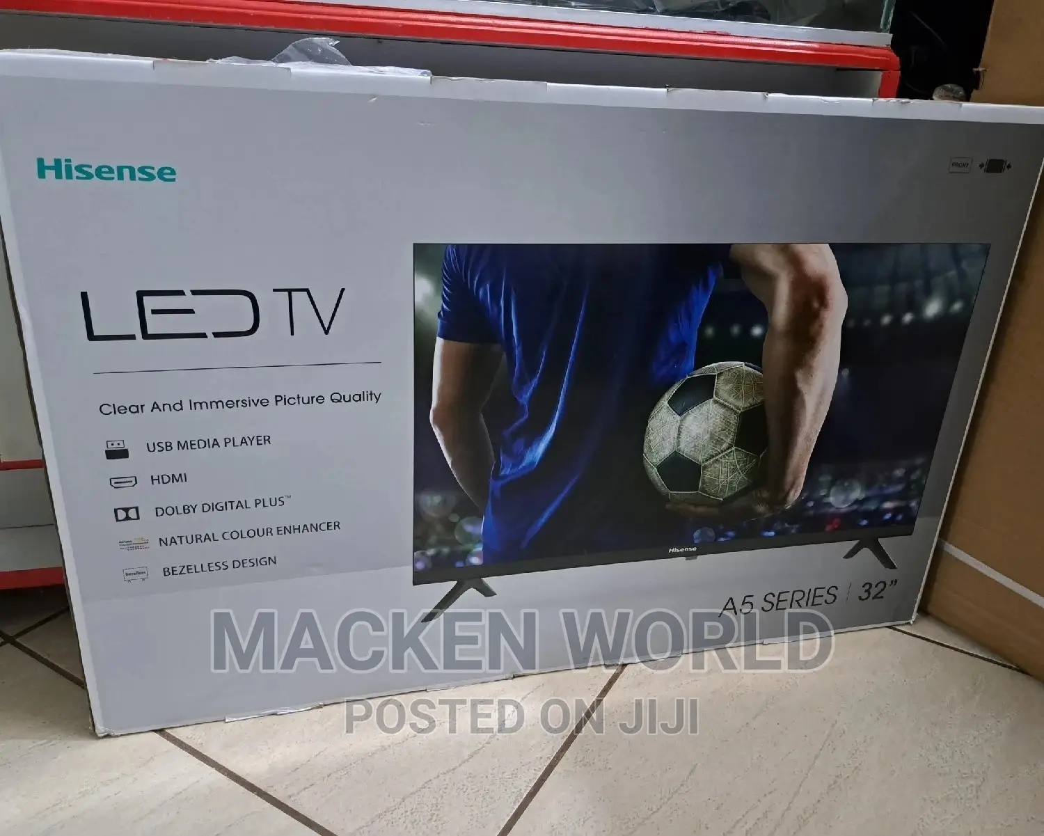 32 Inches Hisense Digital Frameless Inbuilt Decoder Tv