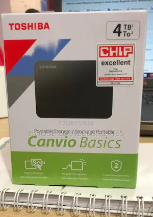 4tb External Toshiba Harddrive