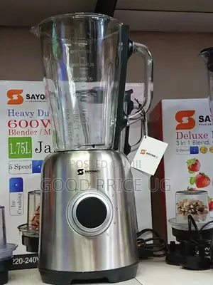 2 in 1 Sayona Heavy Glass Blender