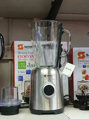 2 in 1 Sayona Heavy Glass Blender