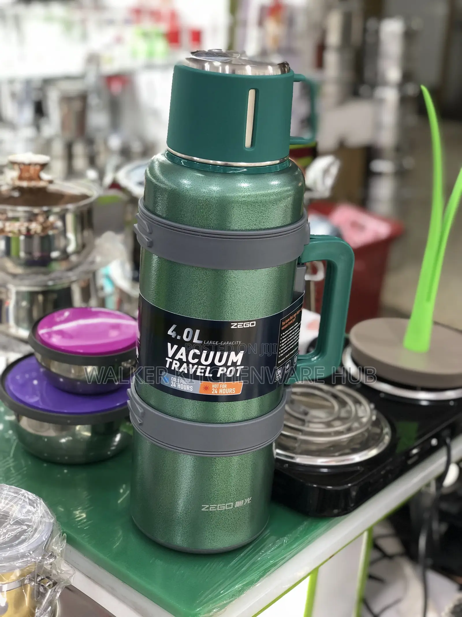 4.0L~ 8cups Zego Flask