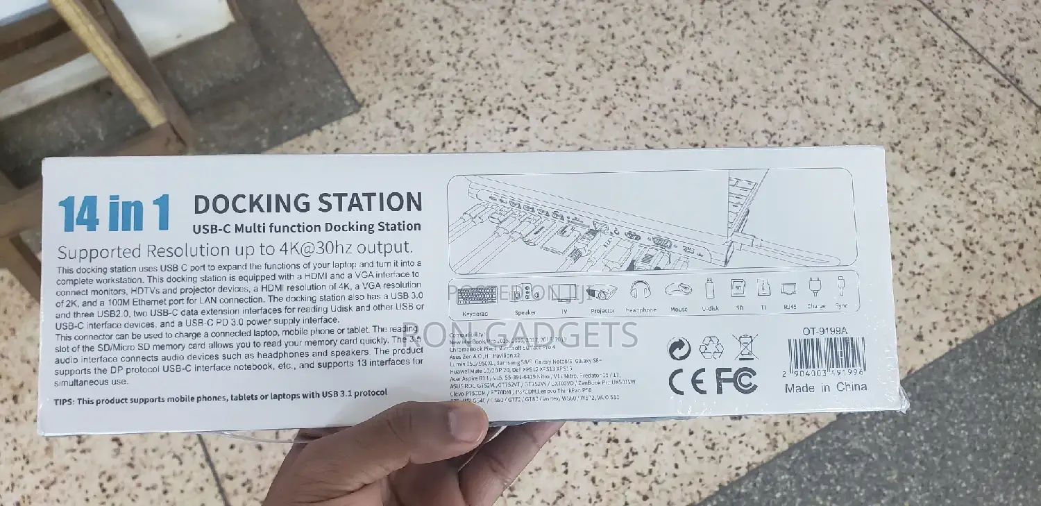 14 in 1 Usb C Docking Station(