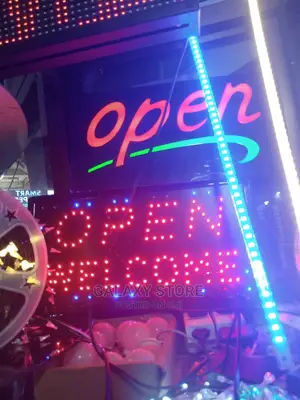 Saloon Led Sign Post