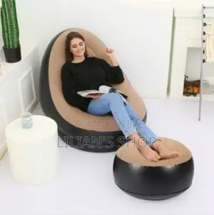 2 in 1 Deluxe Louge With a Stool