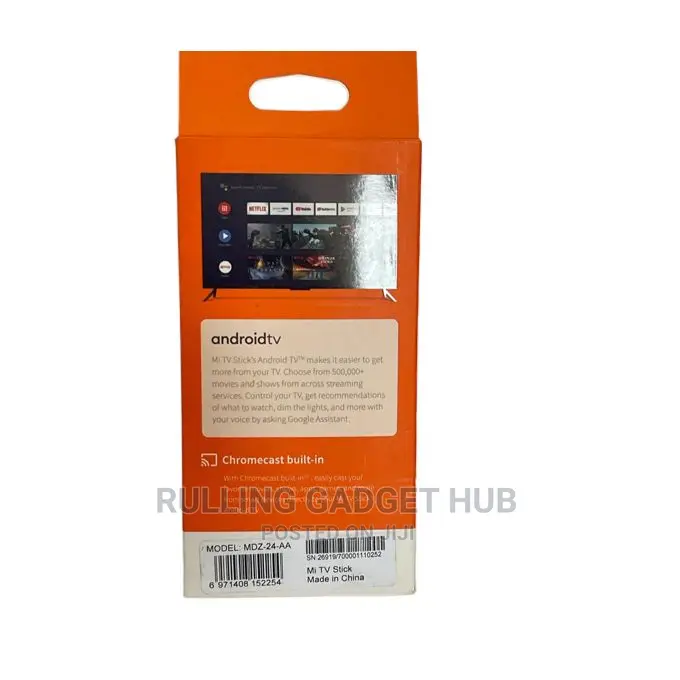 Digital to Android Smart Mi TV Stick - Black