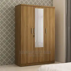 3doors Mahogany Wardrobe