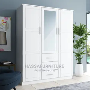 3doors Mahogany Wardrobe