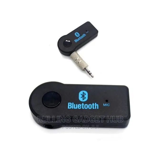 Portable Bluetooth Transmitter Aux Adapter - Black