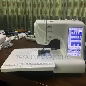 Embroidery Machine With Auto Thread Cutter