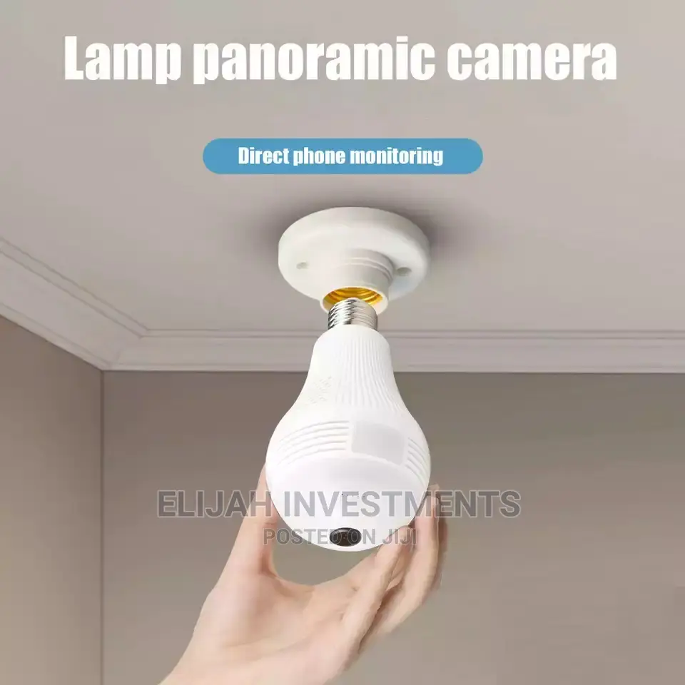 Smart Wireless Bulb Camera