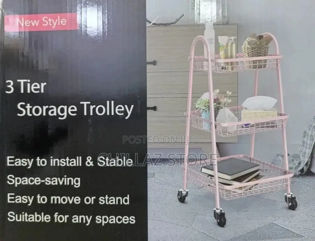 3 Tier Storage Trolley