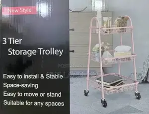 3 Tier Storage Trolley