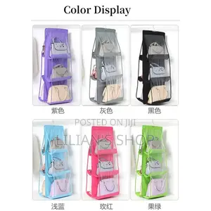 6 Pieces Hanging Store Organizer Bag