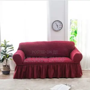 3:1:1 Elastic Sofa Covers Maroon