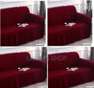 3:1:1 Elastic Sofa Covers Maroon