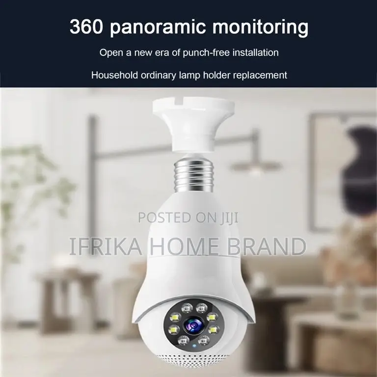 Bulb Camera, 1080p Wireless Cameras for Home Security