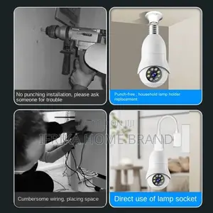 Bulb Camera, 1080p Wireless Cameras for Home Security