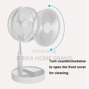 7200MAH Rechargeable Folding FAN Stand Fan Portable