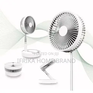 7200MAH Rechargeable Folding FAN Stand Fan Portable