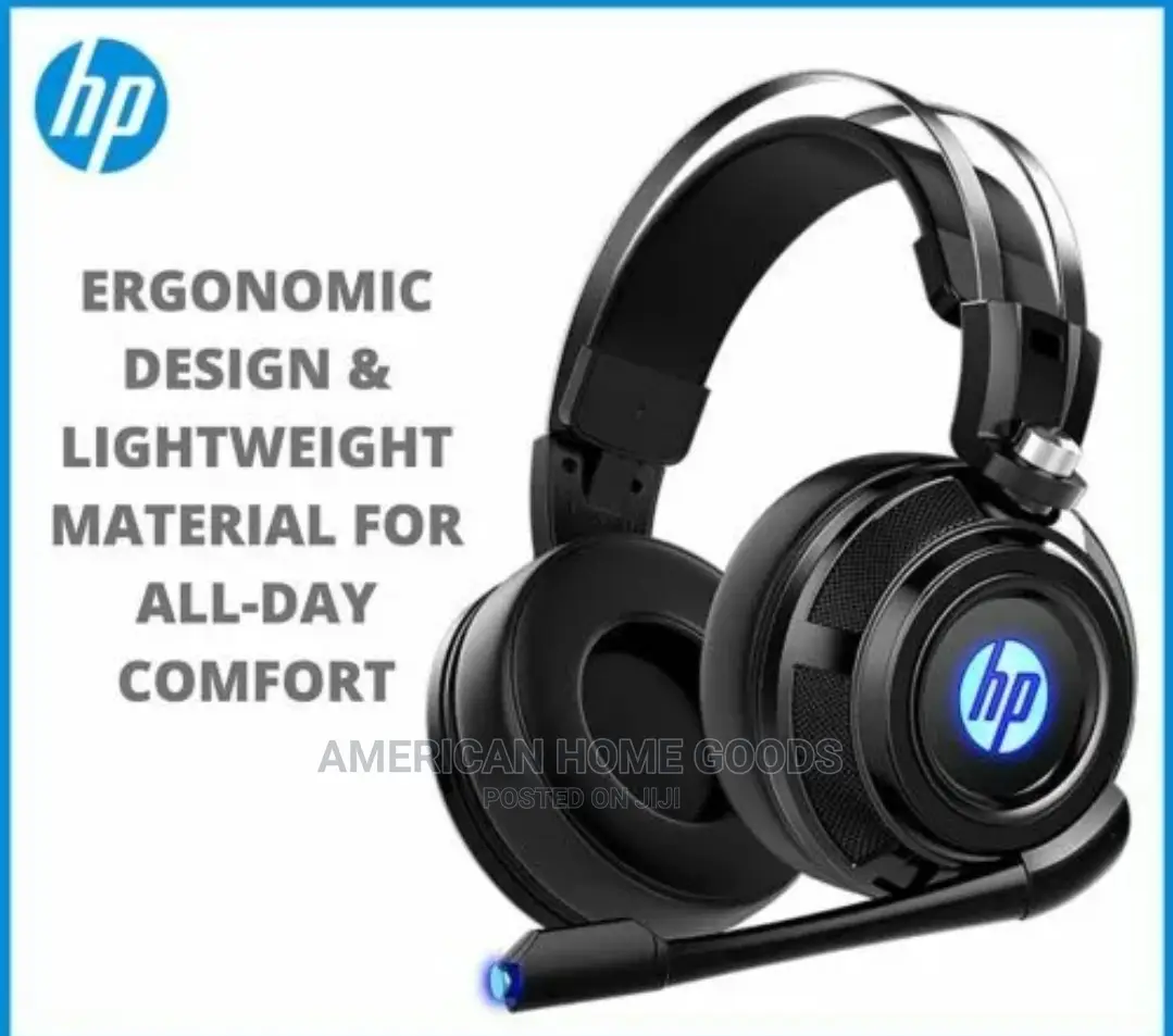 HP Wired Stereo Gaming Headset With Mic, With LED Light.