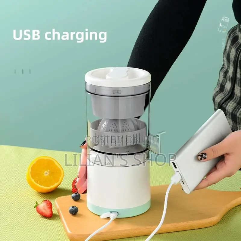 Portable Usb Rechargeable Citrus Juicer