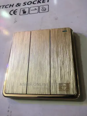 3gang Gold Switch