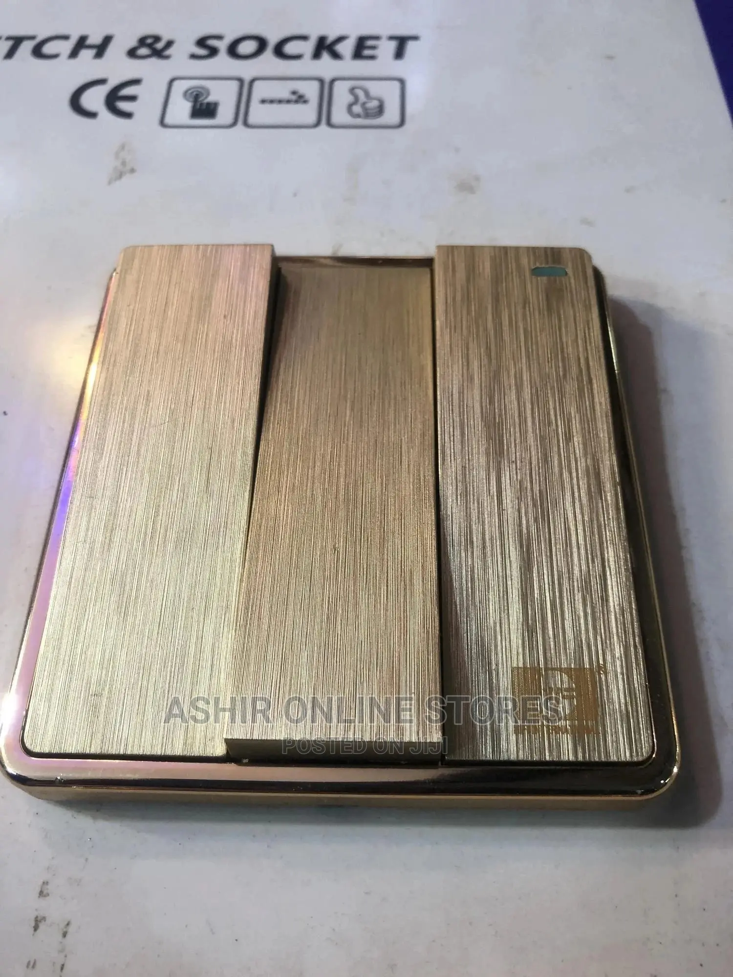 3gang Gold Switch