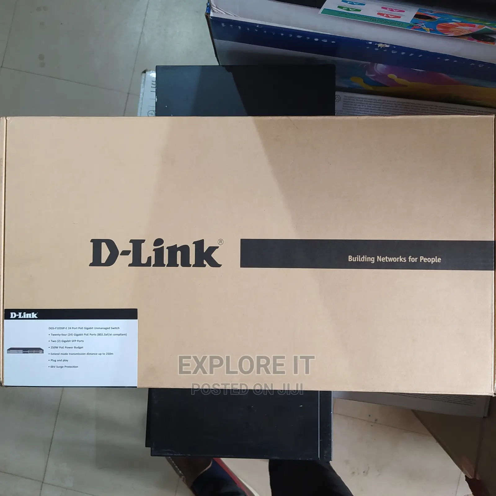 The D-Link DGS-1026MP 26-Port Gigabit Max Poe Switch Enables