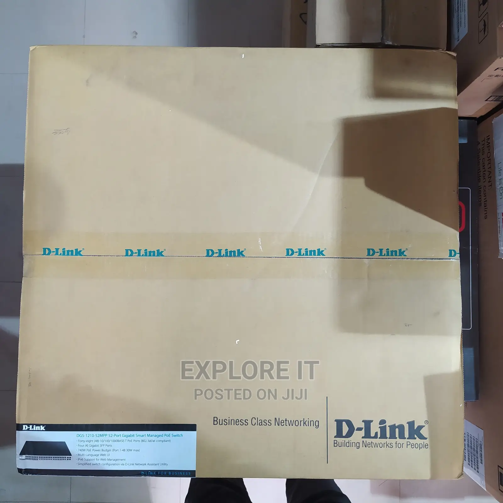 D-Link 52 Port Dgs-1210 Gigabit Smart Managed Poe Switch