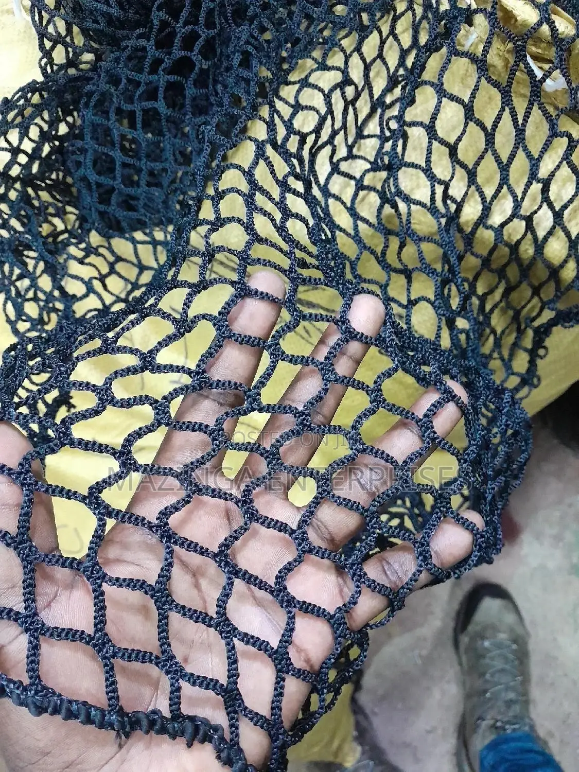 4x50mtrs Black Nylon Anti Bird Safety Net(2.5cm~1nch Hole)
