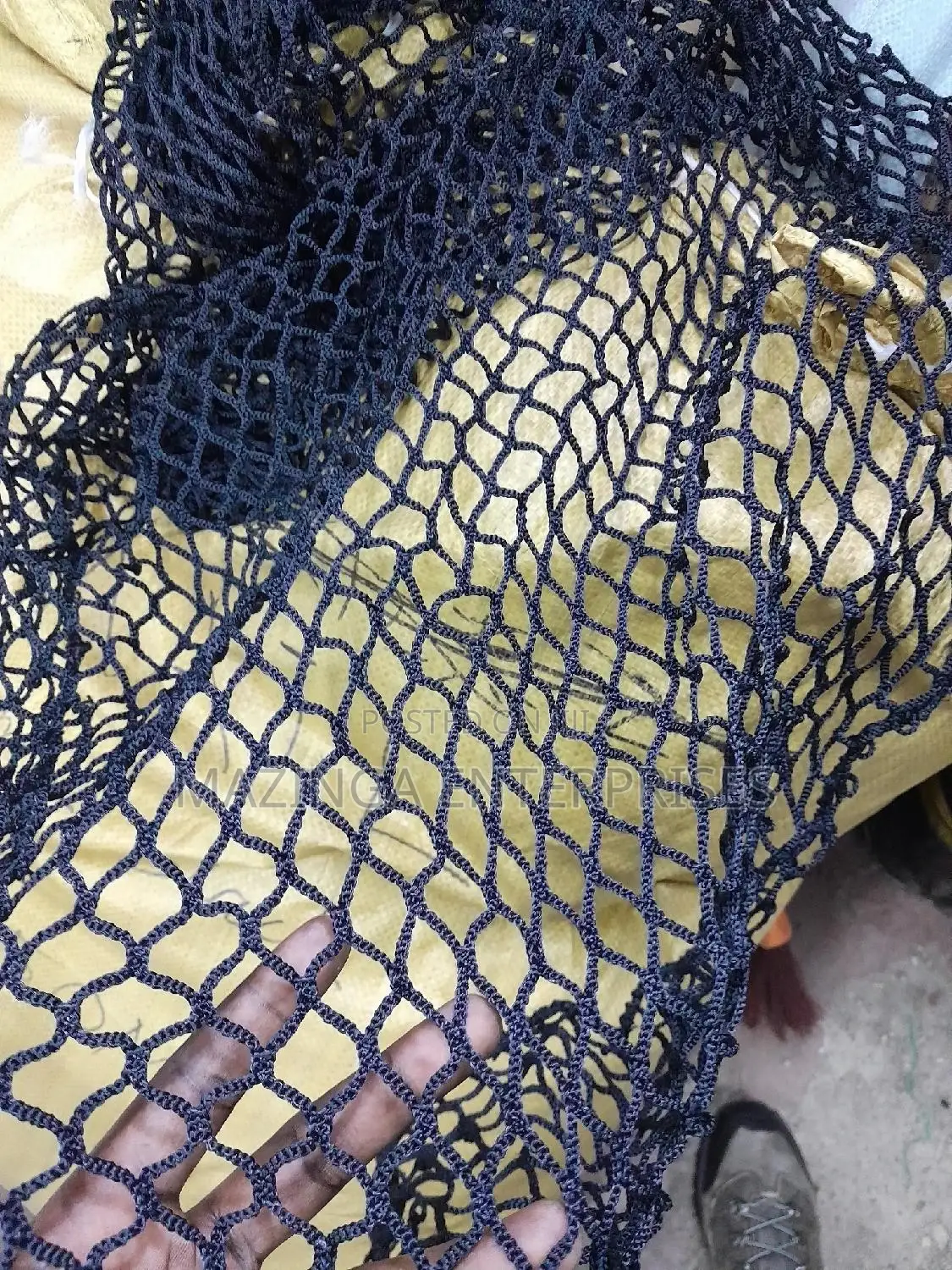 4x50mtrs Black Nylon Anti Bird Safety Net(2.5cm~1nch Hole)