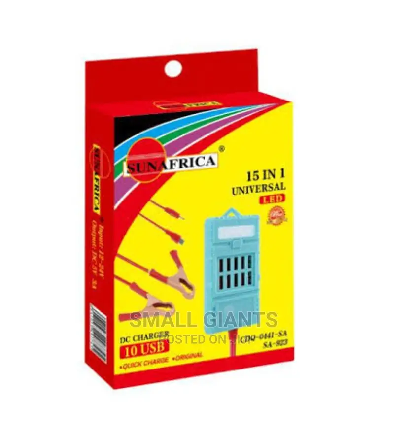 Sunafrica 15in1 Universal Dc Charger