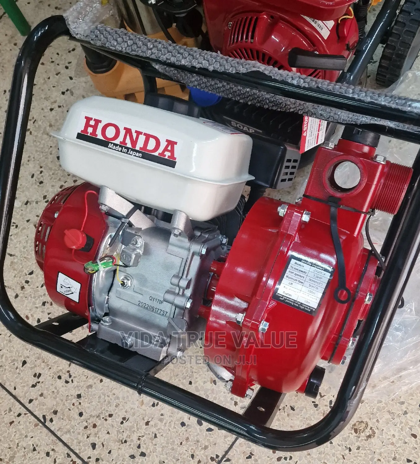 High Pressure Water Pump 2ich in Central Division Plumbing & Water