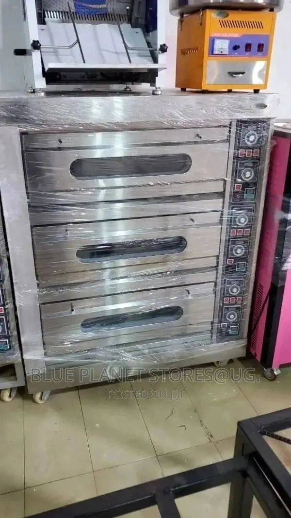 Electric Auto "6 Trays" Pizza/Bakery Ovens || Tripple Decker