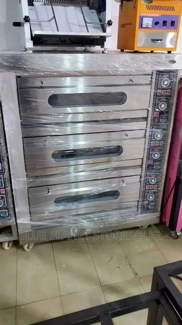 Electric Auto "6 Trays" Pizza/Bakery Ovens || Tripple Decker