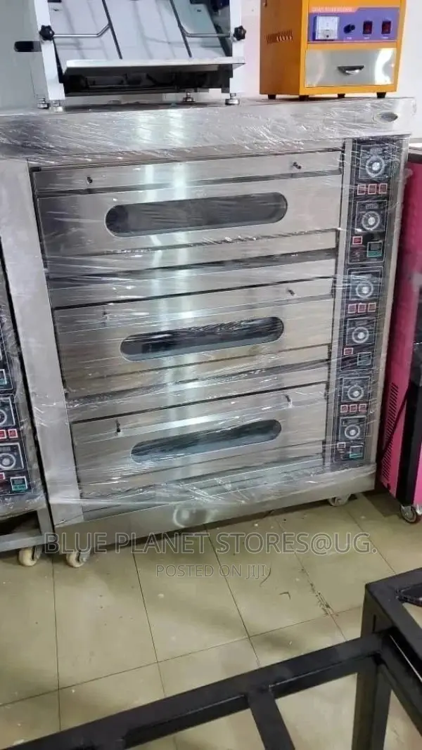 Electric Auto "6 Trays" Pizza/Bakery Ovens || Tripple Decker