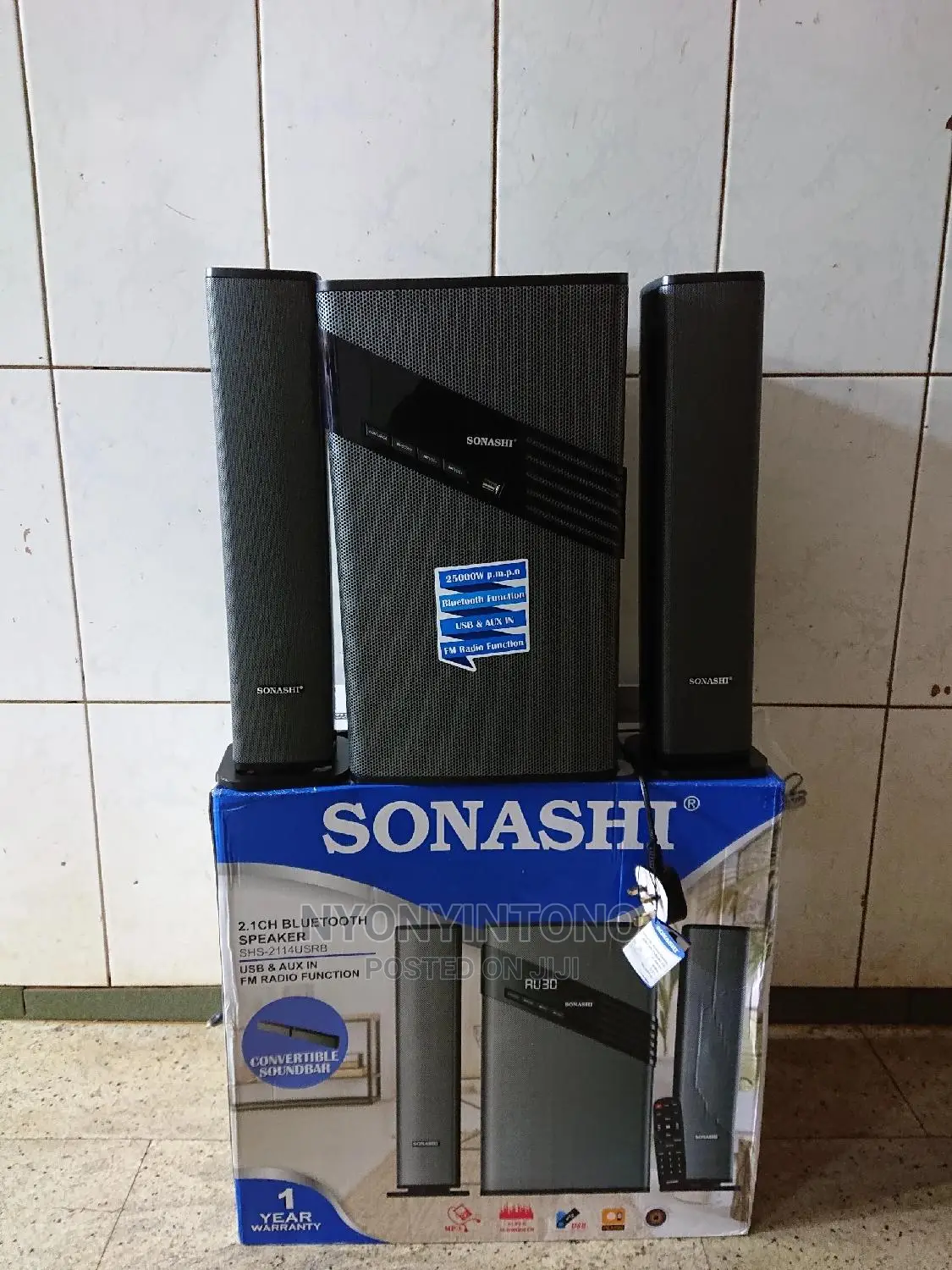Sonashi Woofer With Bluetooth and High Quality Sound