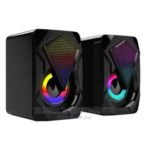 Mini Stereo Pc/Laptop RGD Led Speakers