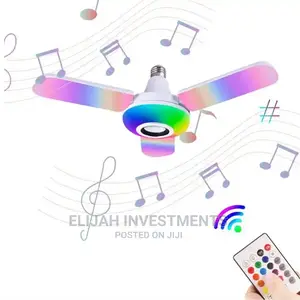 Led Light, Bluetooth Music Speaker Lamp With Remote