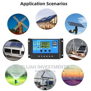 12v, 24v, 20ah, 30ah Solar Charge Controller