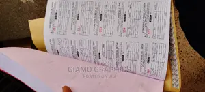8 Receipts Per Page Receipt Books (Cash Sale)