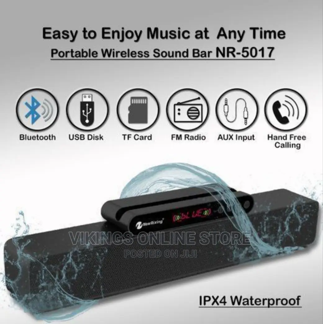Powerful Wireless Speaker Designed With Phone Stand.