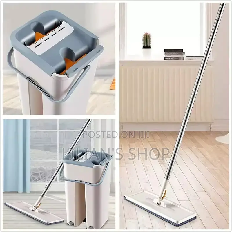 Flat Mop With Bucket