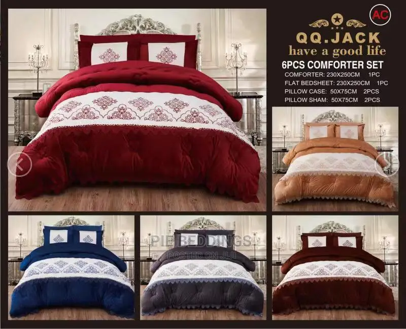6pc Velvet Duvet